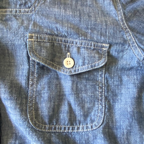 Lauren Ralph Lauren Longsleeve Cotton Denim Hooded Jacket XL - Picture 5 of 8